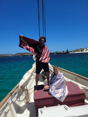 Kimberley Large Beach Towel & Pouch