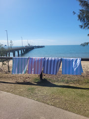 Milos Mint Signature Sand-Free Beach Towel