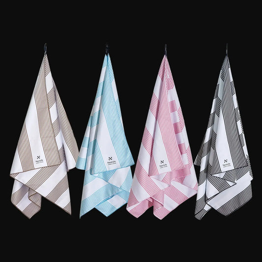 4 Pack Signature Beach Towel Bundle Newlyfe
