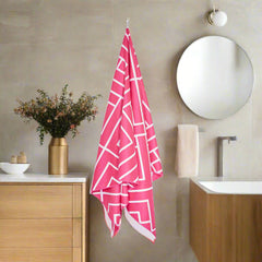 Bundle - Dark Pink Bath Towel