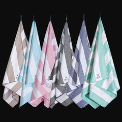 6 Pack Signature Beach Towels Bundle