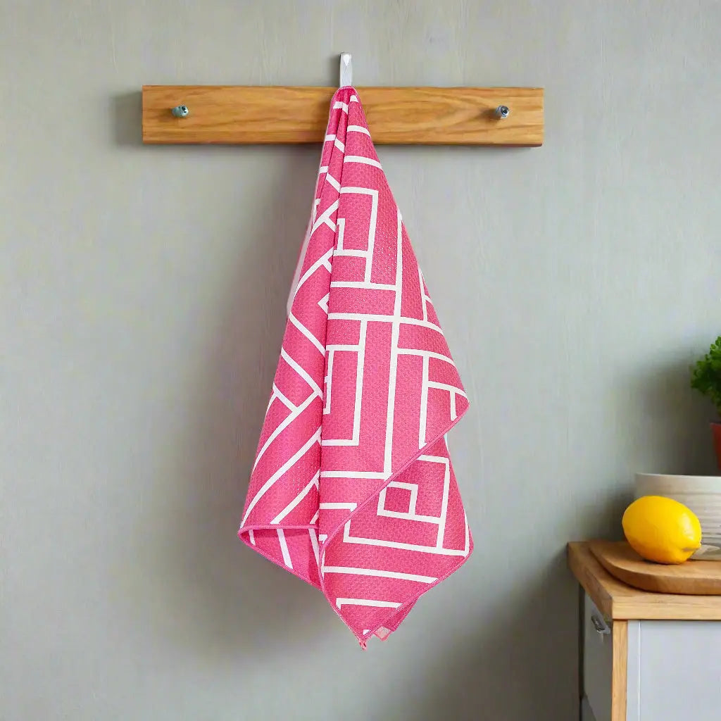 Dark Pink Mini Multi-Purpose Towel Newlyfe