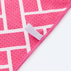 Dark Pink Mini Multi-Purpose Towel Newlyfe