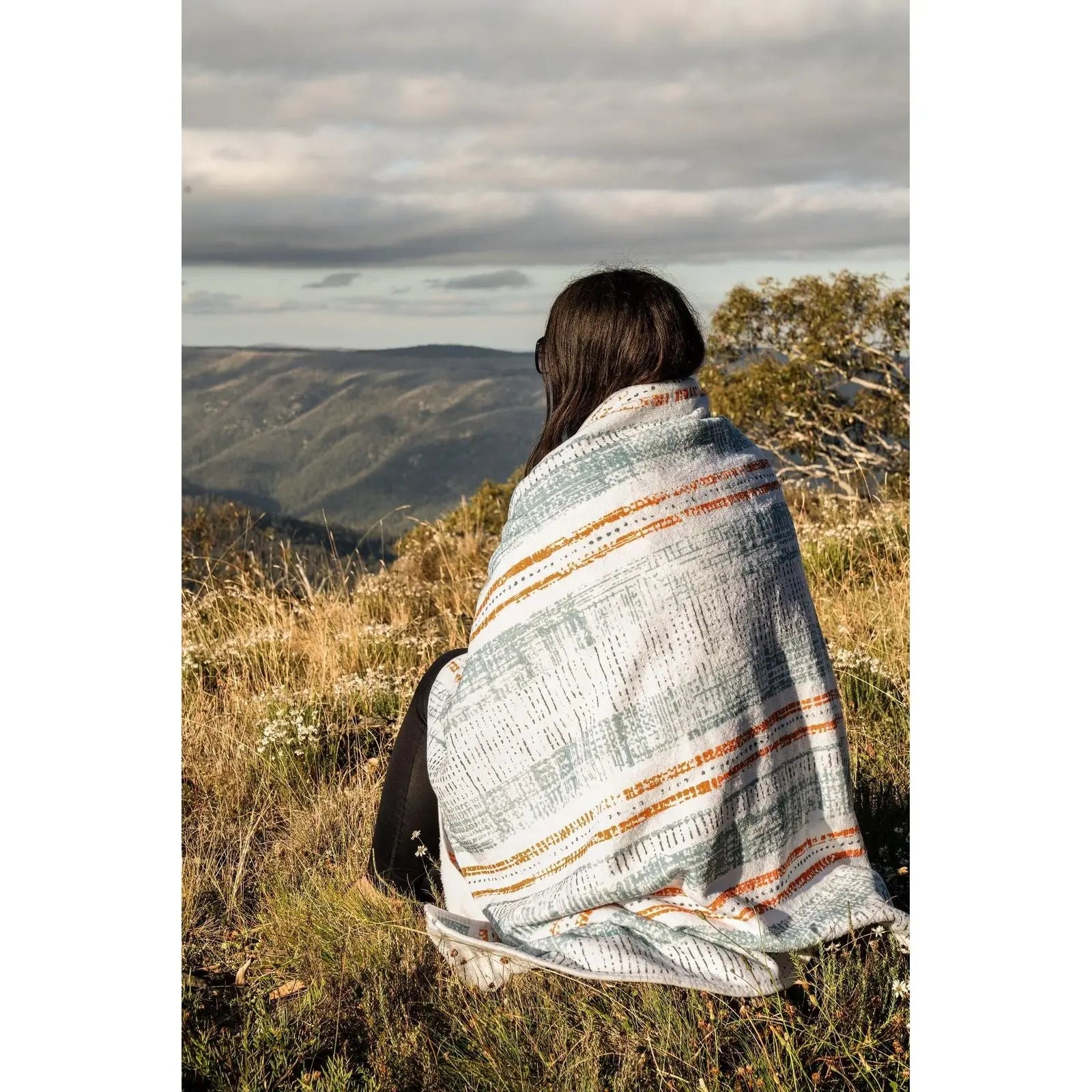 Orange Fleece Blanket, Large Newlyfe