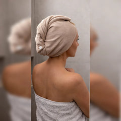 Sandstone Hair Towel Wrap Newlyfe