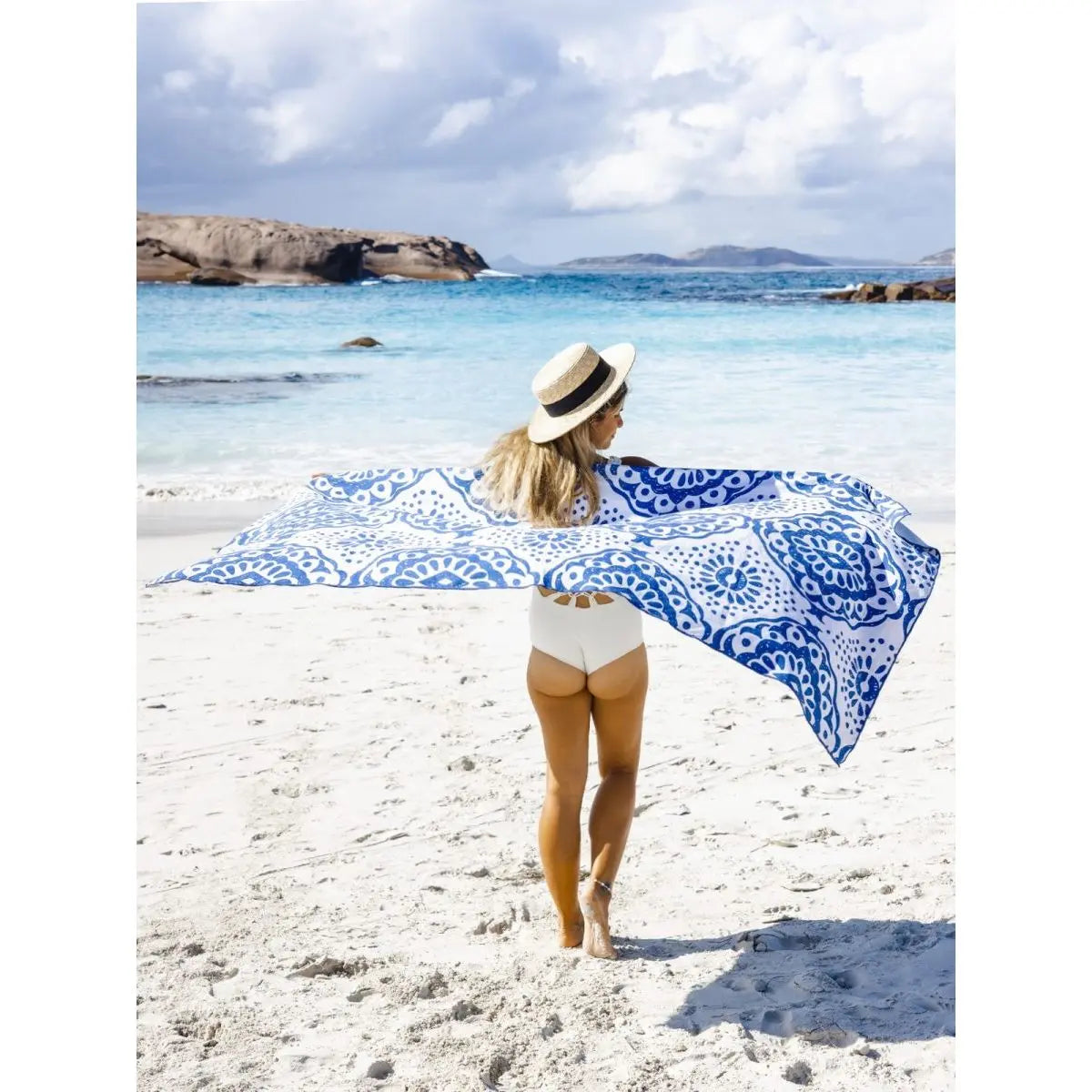 BOHO SAND FREE BEACH TOWEL