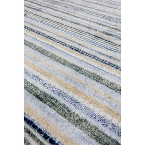 Green Fleece Blanket Close Up