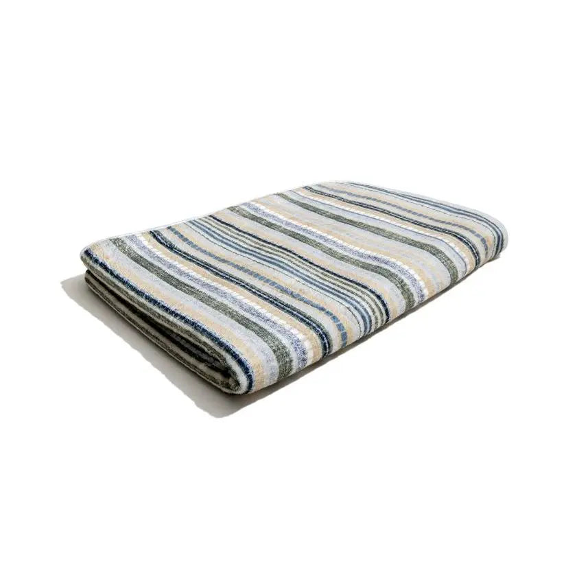 Green Fleece Blanket Folded