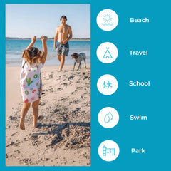 WaterProof Drawstring Swim Bags - Pinky 2