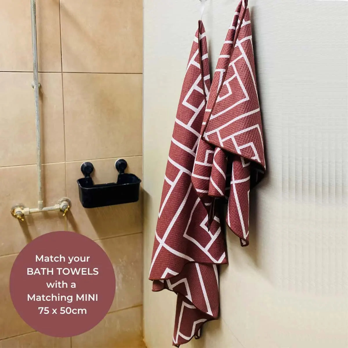 Bundle - Rust Bath Towel Newlyfe