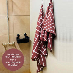 Bundle - Rust Bath Towel Newlyfe