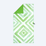 Greens Beach Large Beach Towel & Pouch