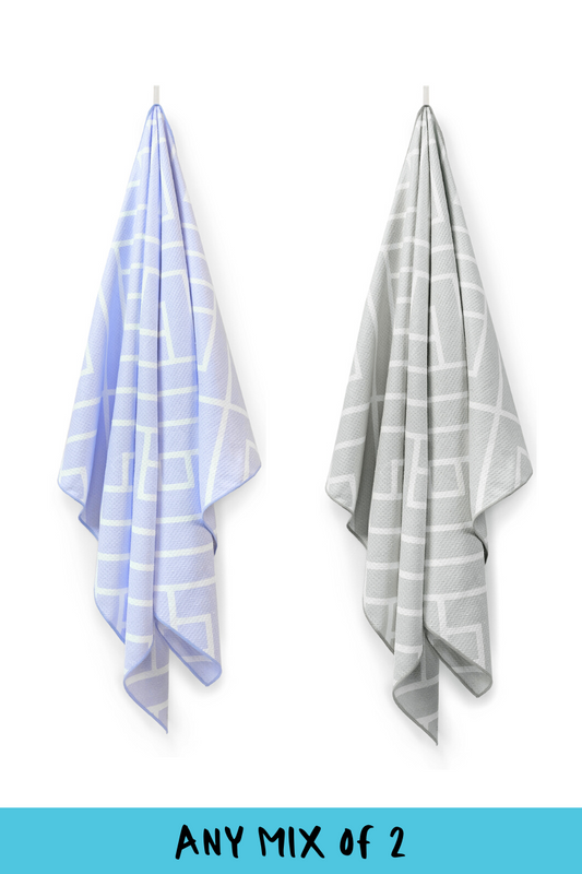 QUICK DRY BATH TOWEL BUNDLE 2 PACK