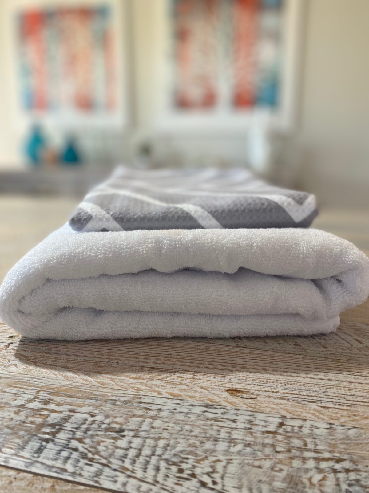 BATH TOWEL - GREY