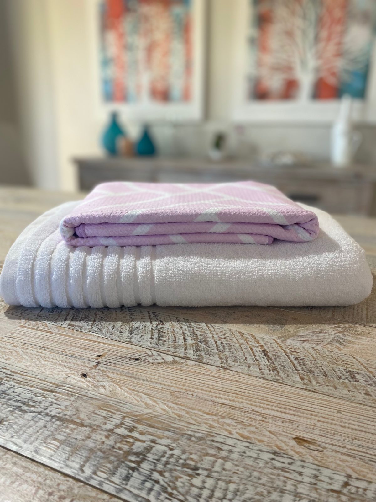 BATH TOWEL - PINK