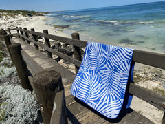 Cancun sand free Beach Towel soaking