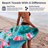 sand free beach towel